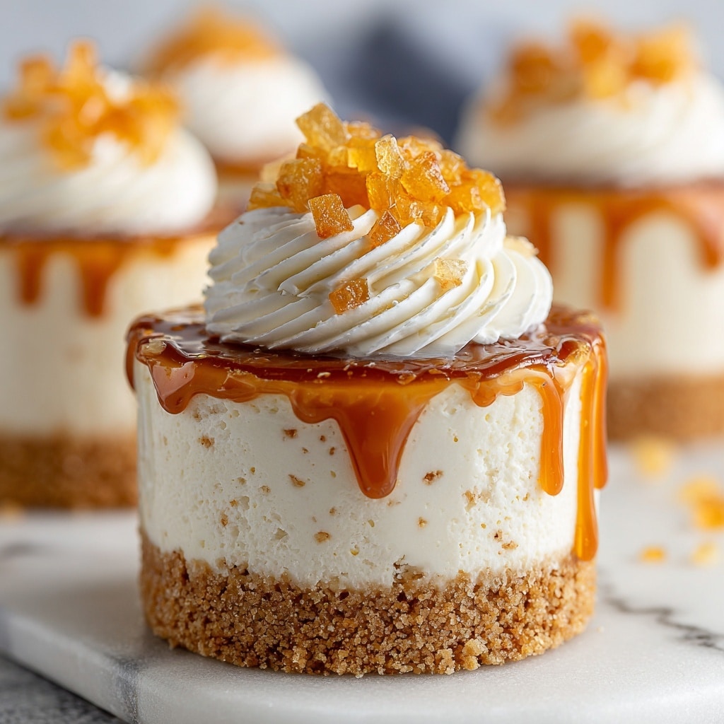 Caramel Apple Cheesecake Cups Recipe - Recipe Image