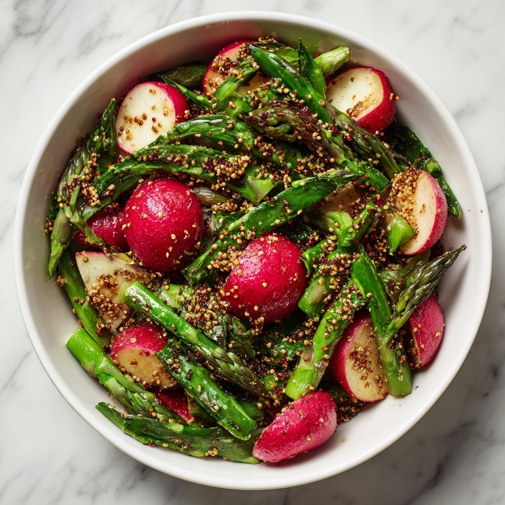 Spring Salad with Roasted Veggies Recipe - Recipe Image