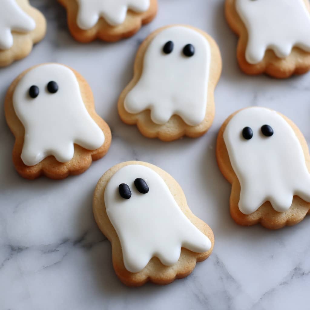 Nutter Butter Ghost Cookies Recipe - Recipe Image