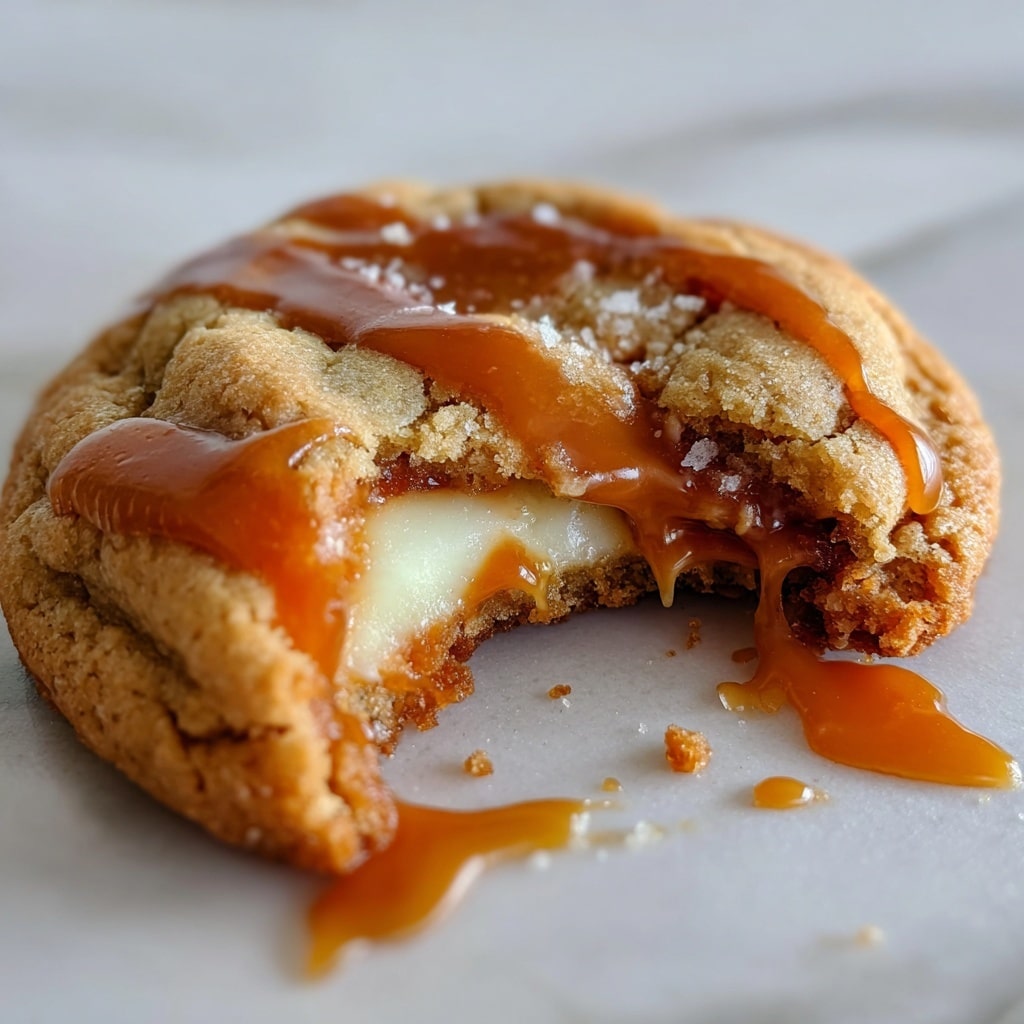Caramel Cheesecake Cookies Recipe - Recipe Image