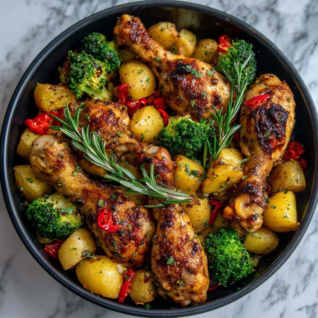 Healthy Chicken and Vegetable Skillet Recipe