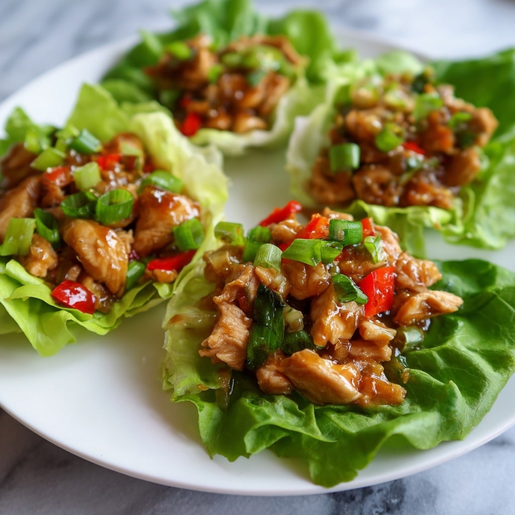 Thai Chicken Lettuce Wraps Recipe - Recipe Image