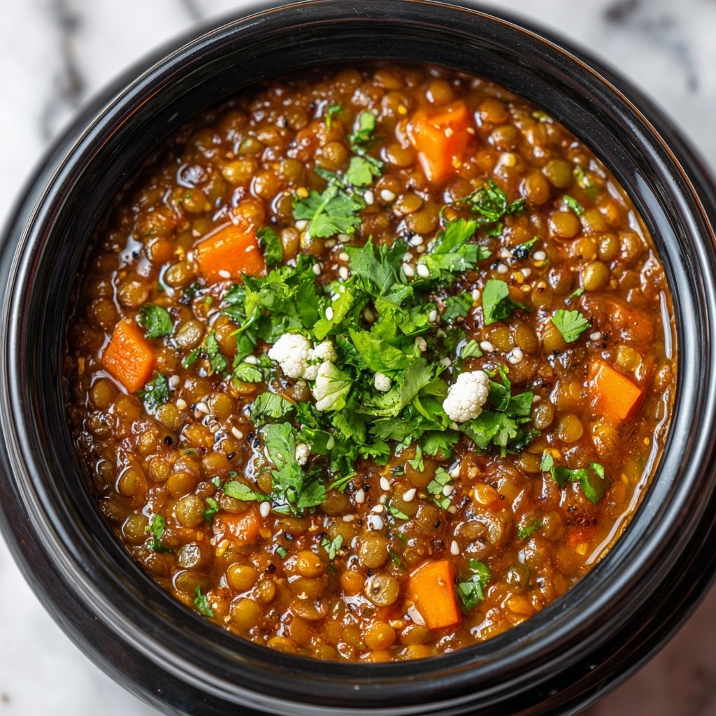 Roasted Cauliflower Lentil Curry Recipe - Recipe Image