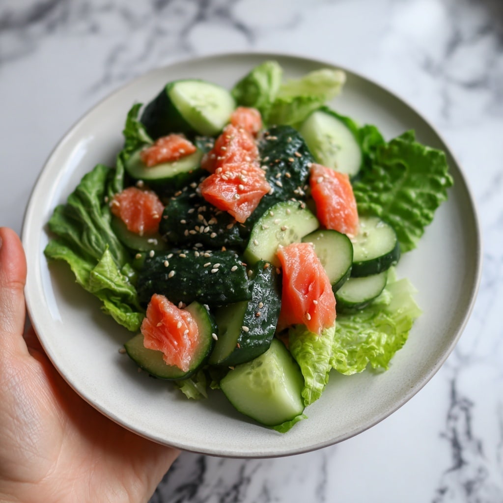 Avocado Tuna Cucumber Salad Recipe - Recipe Image