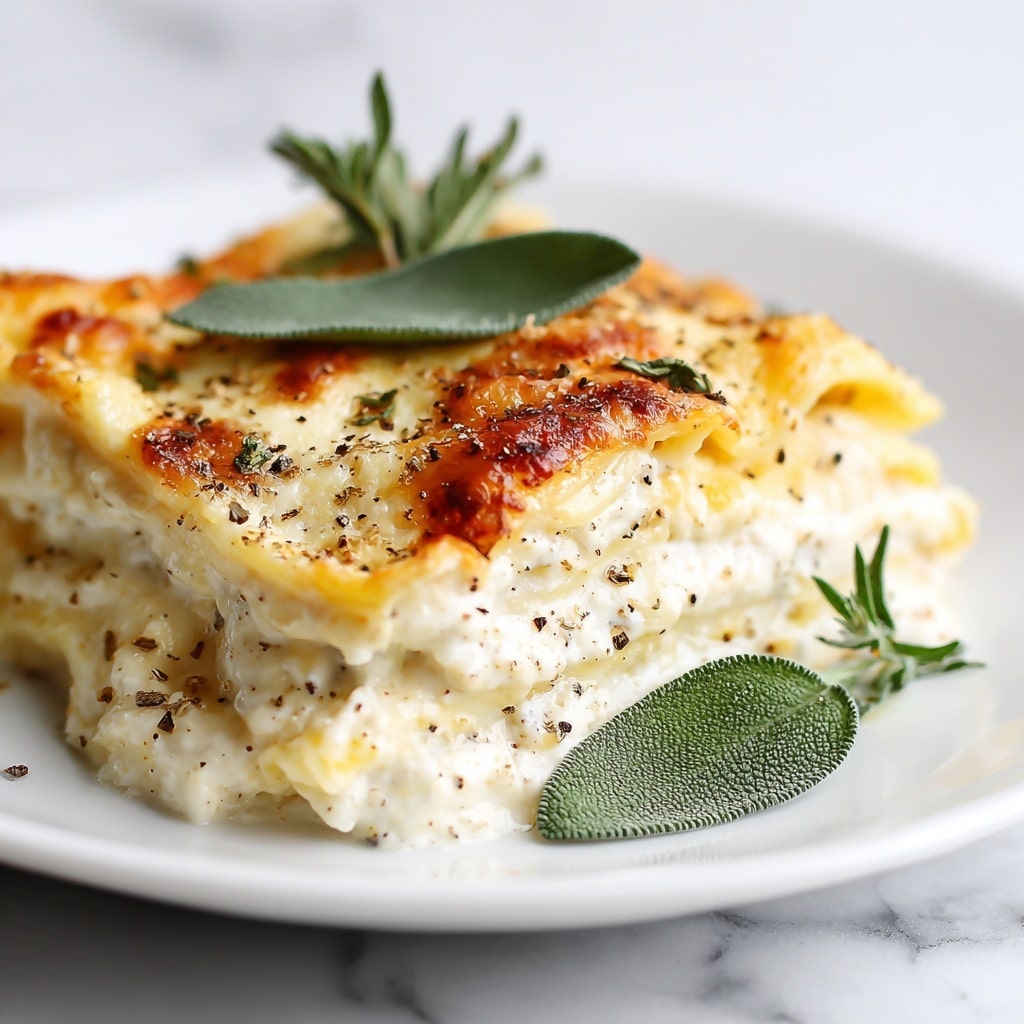 Butternut Squash and Sage Lasagna Recipe - Recipe Image
