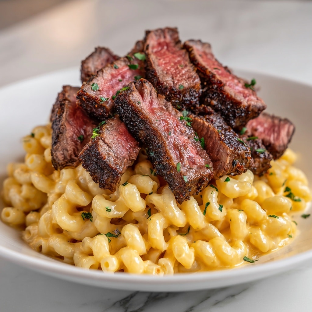 One-Pot Smoky Honey BBQ Steak Pasta Recipe - Recipe Image