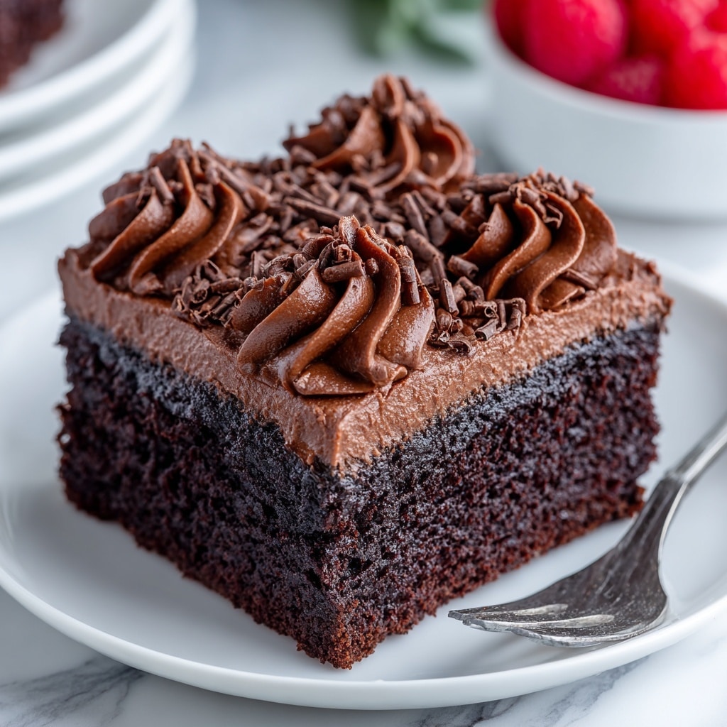 Chocolate Mousse Cake Recipe - Recipe Image