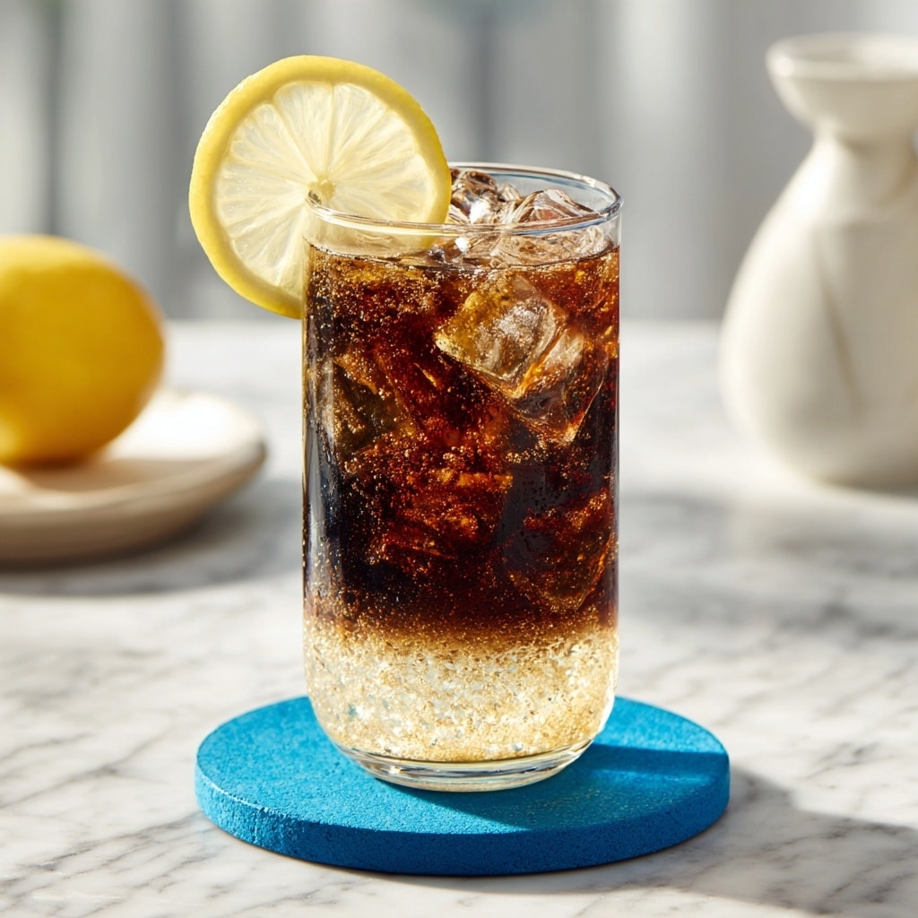 Lemon Vanilla Black Tea Iced Tea Recipe - Recipe Image