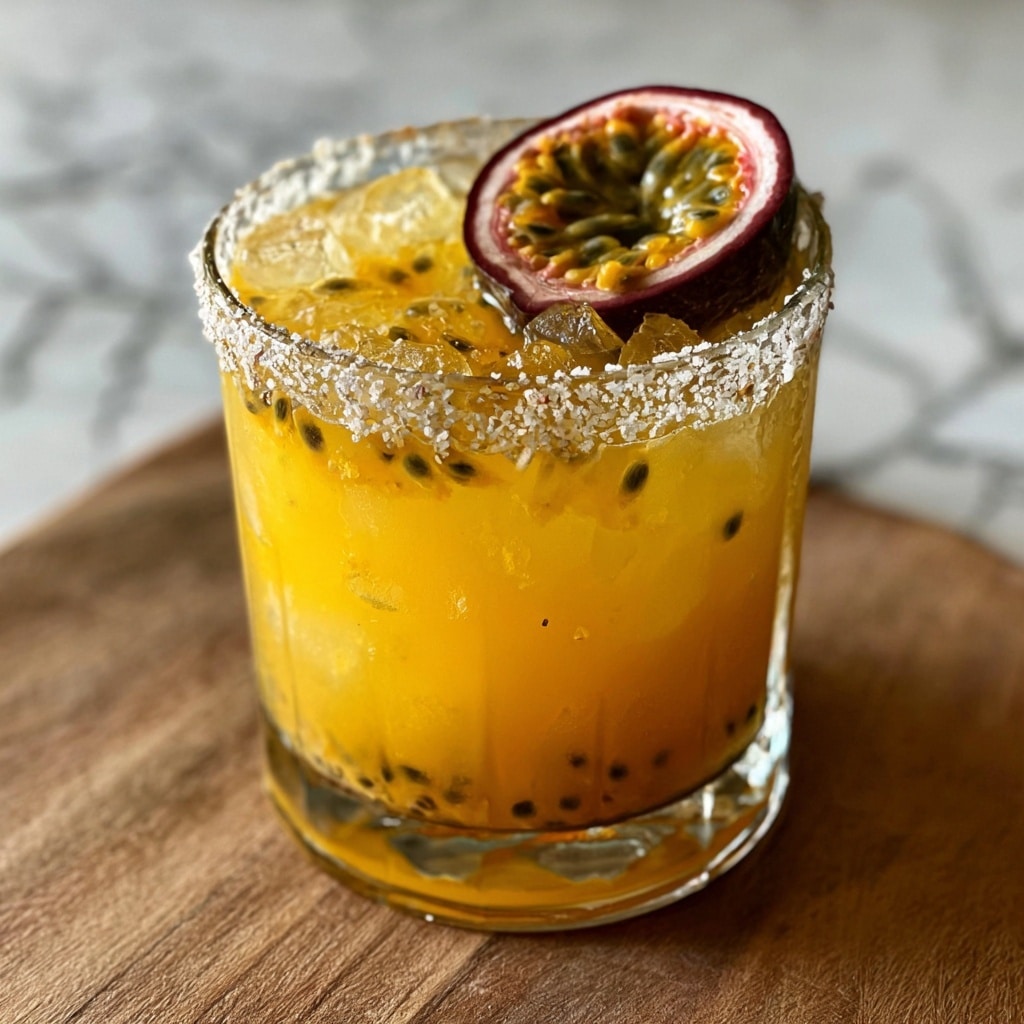 Passion Fruit Margarita Recipe - Recipe Image