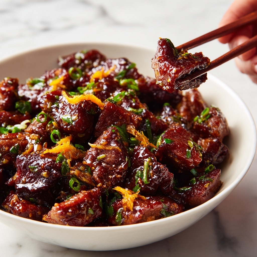 Honey Garlic Steak Bites Recipe - Recipe Image