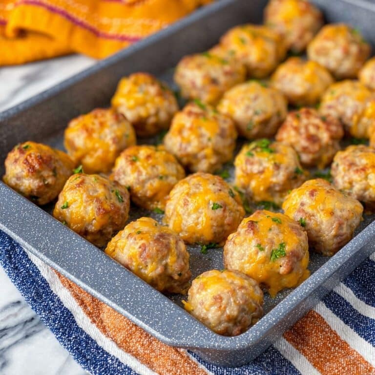Smoked Sausage Balls Recipe