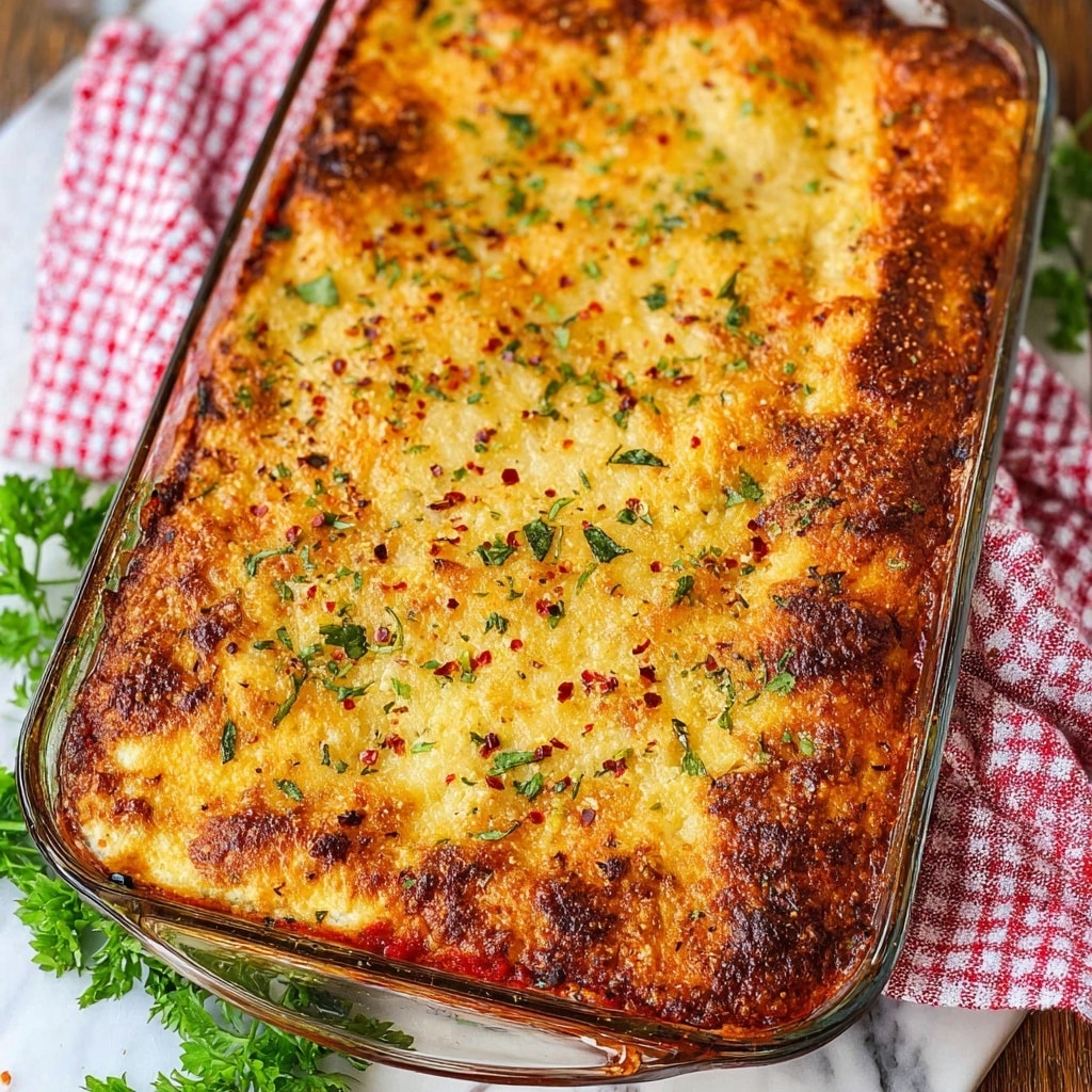 Keto Pizza Casserole Recipe - Recipe Image