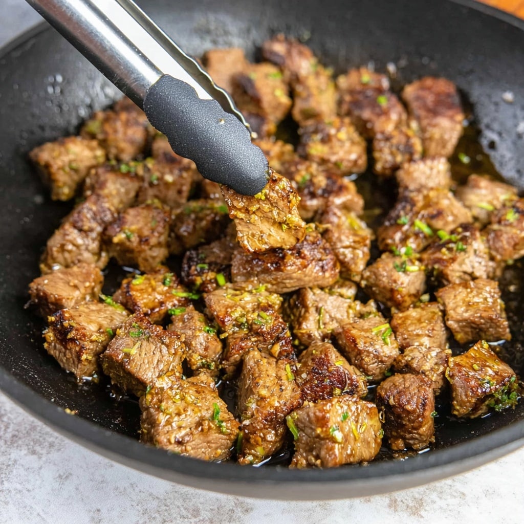 Garlic Butter Steak Bites Recipe - Recipe Image