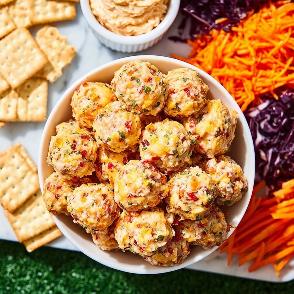 Pimento Cheese Sausage Balls Recipe - Recipe Image