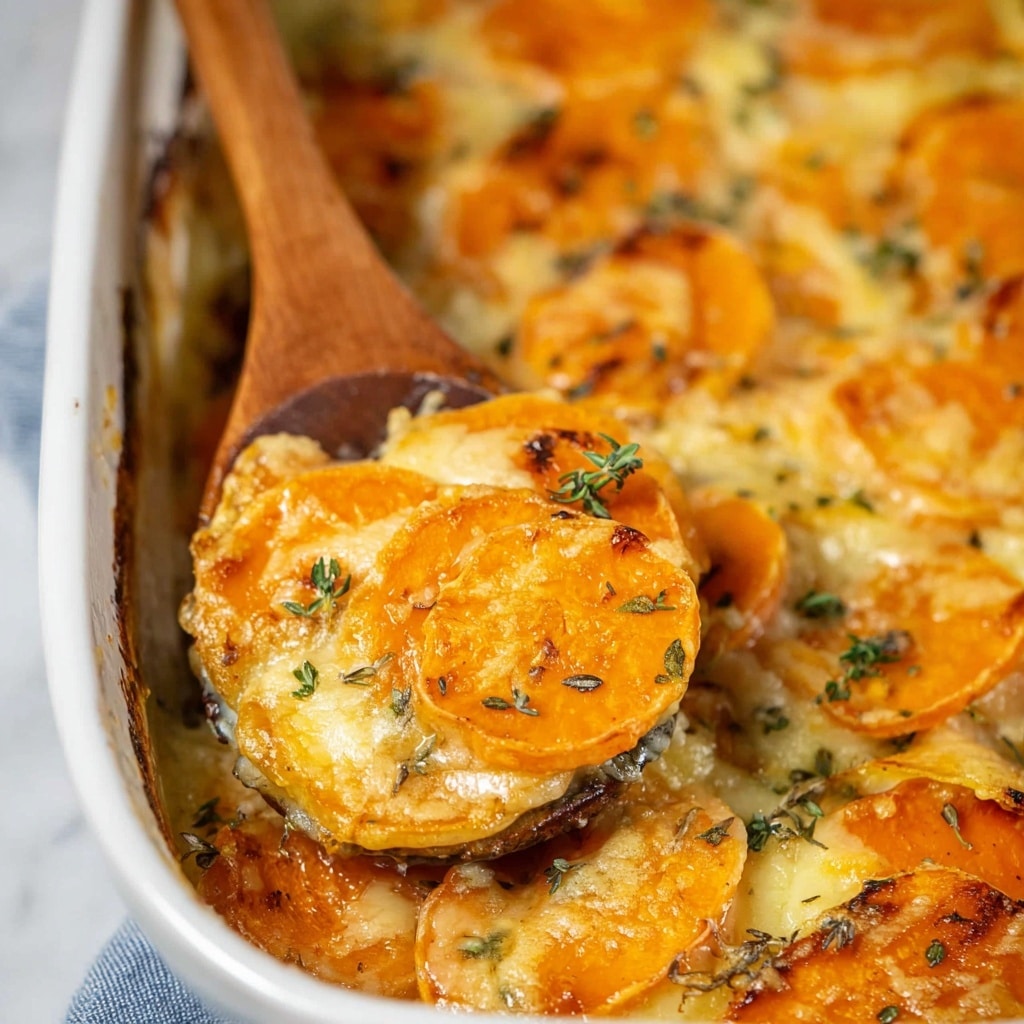 Scalloped Sweet Potatoes Recipe - Recipe Image