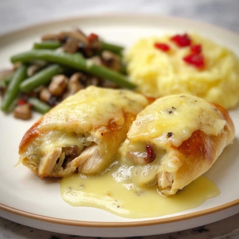 Chicken Cordon Bleu Roll Ups Recipe