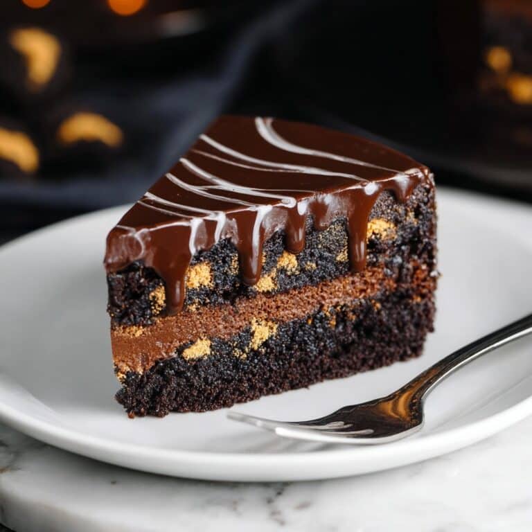 No Bake Vegan Chocolate Biscuit Cake (Lazy Cake) Recipe