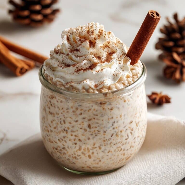 Easy Cinnamon Roll Overnight Oats Recipe