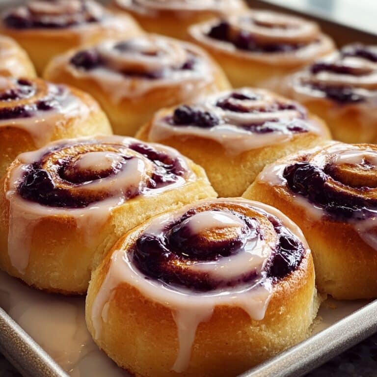 Blueberry Cheesecake Swirl Rolls Recipe
