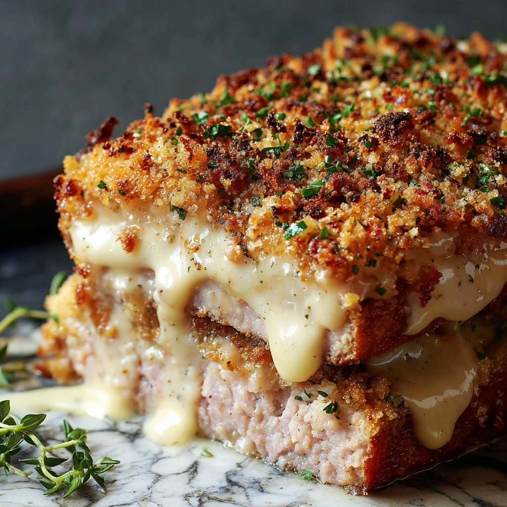 Chicken Cordon Bleu Meatloaf Recipe