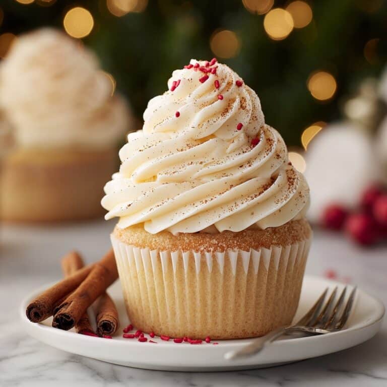 Eggnog Cupcakes Recipe