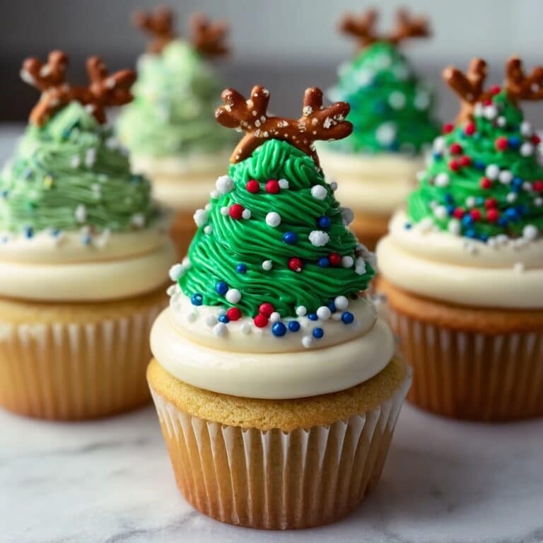 Christmas Tree Cupcakes Recipe