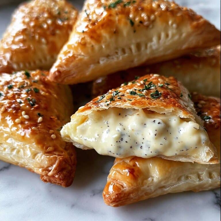 Chicken Alfredo Calzones Recipe