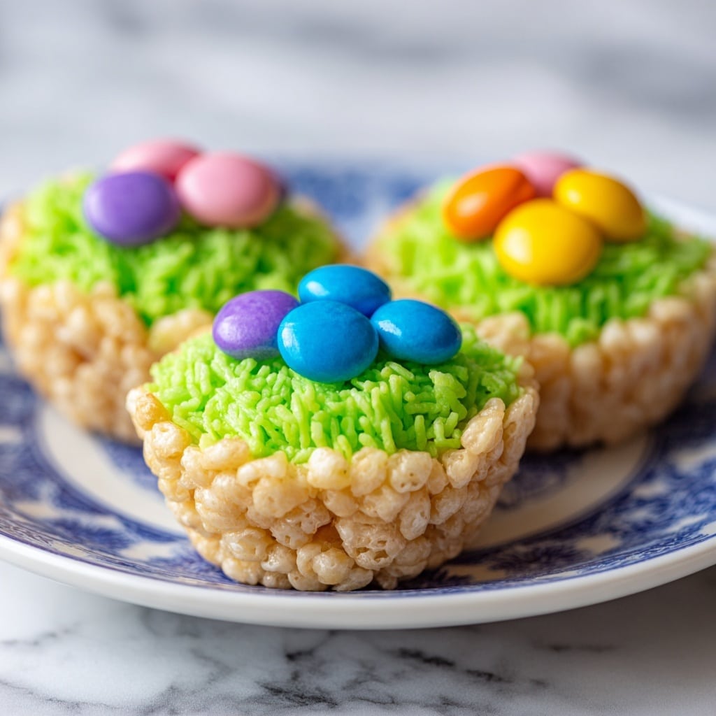 Easter Egg Rice Krispie Treats Recipe - Recipe Image