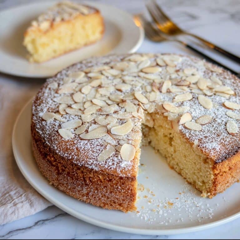 Almond Ricotta Cake Recipe