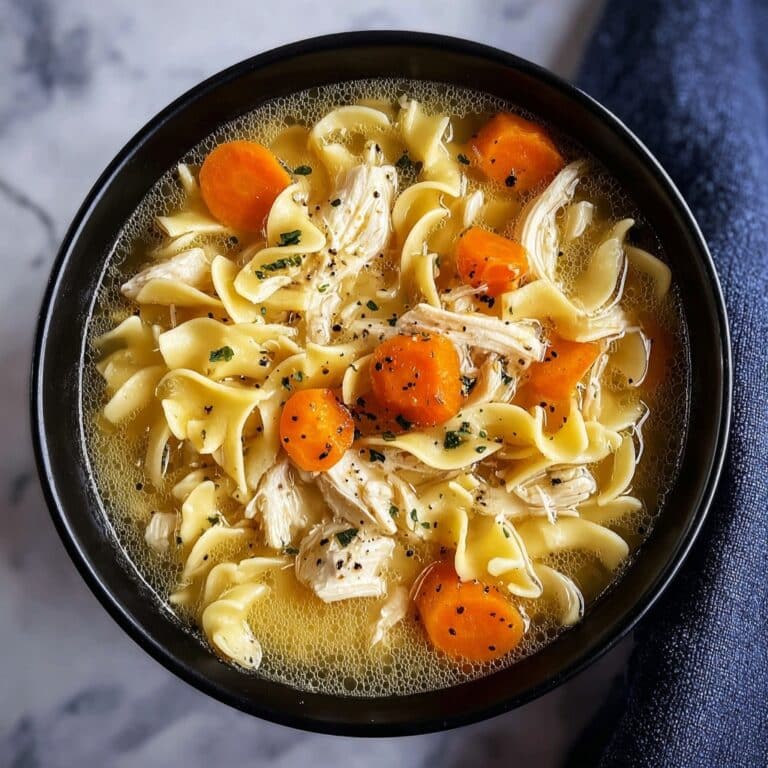 Creamy Chicken Noodle Soup Recipe
