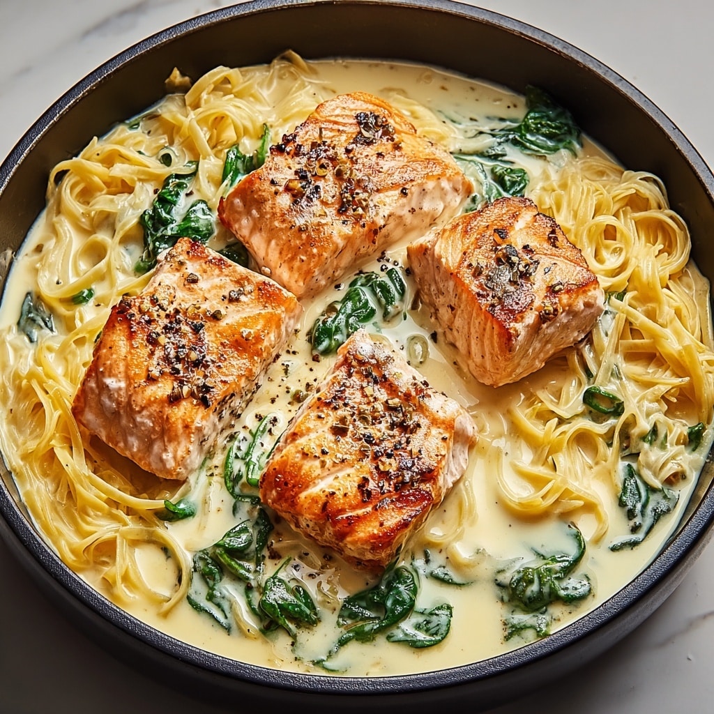 Creamy Salmon Florentine Recipe