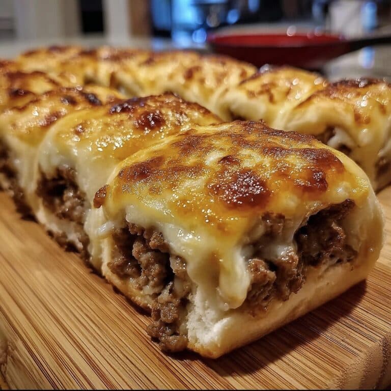 Cheesy Beefy Roll-Ups Recipe
