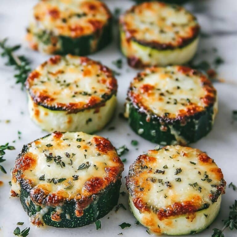 Baked Parmesan Zucchini Recipe