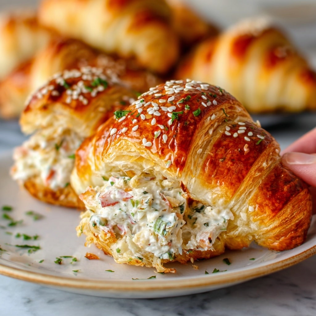 Crab Cheese Filled Crescent Rolls Recipe - Recipe Image