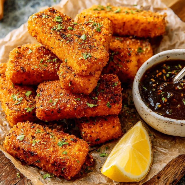 Crispy Hot Honey Salmon Tenders Recipe