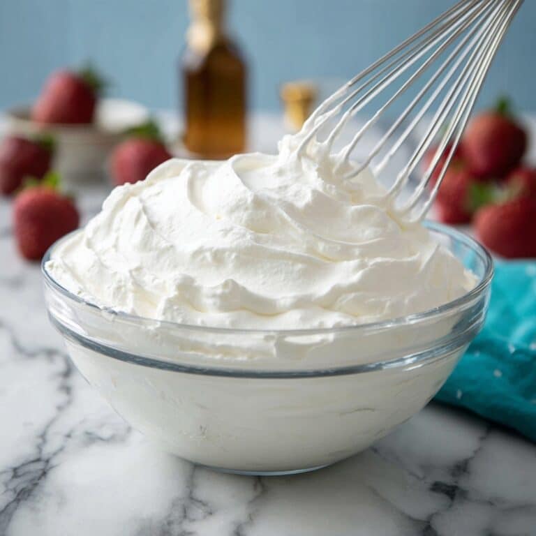 Homemade Whipped Cream Recipe