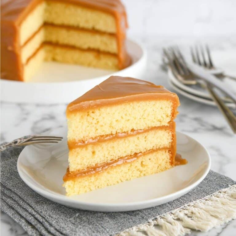 Decadent Caramel Cake Recipe