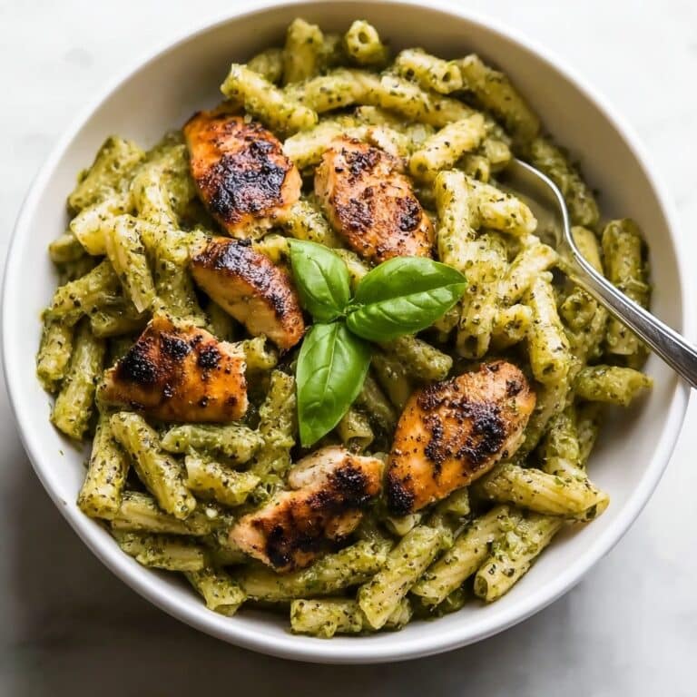 Creamy Chicken Pesto Pasta Recipe