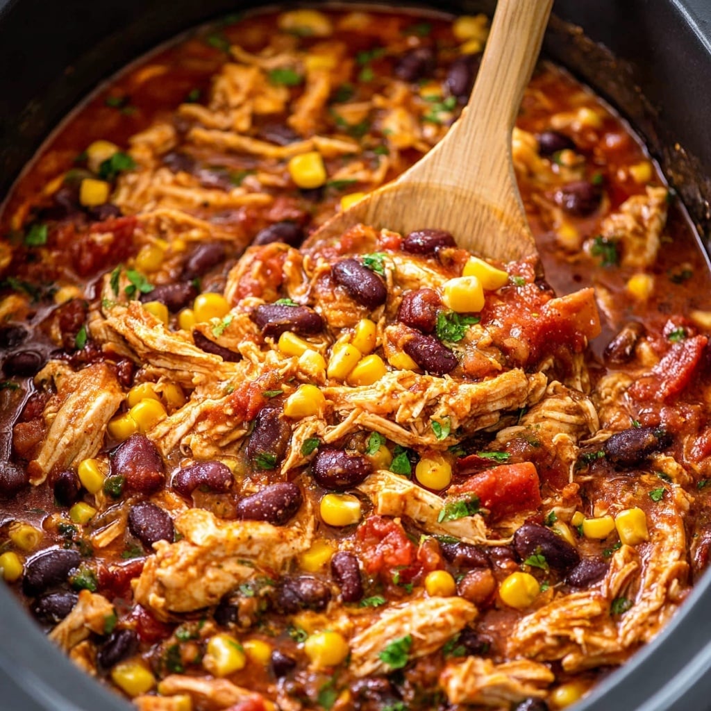 Slow Cooker Chicken Chili Recipe