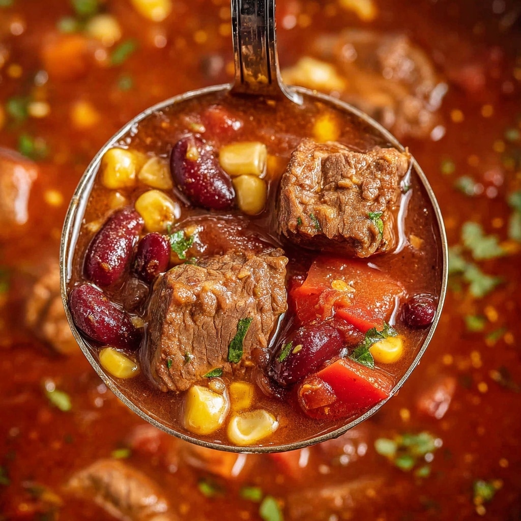 Beef Enchilada Soup Recipe