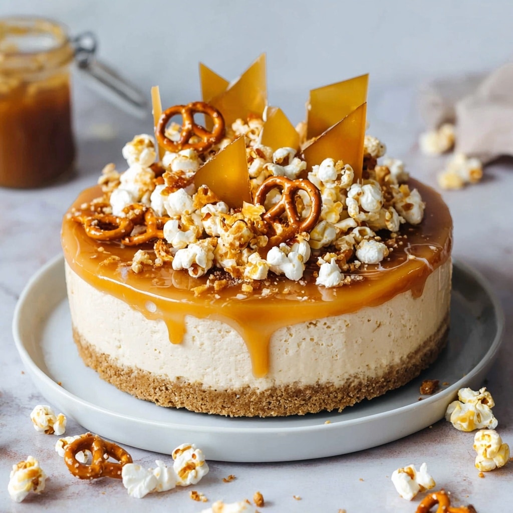 Vegan Caramel Cheesecake Recipe - Recipe Image