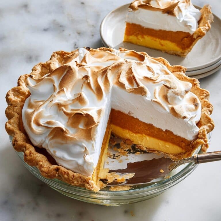 Vegan Sweet Potato Pie with Meringue Topping Recipe