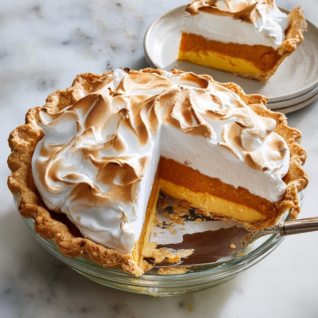 Vegan Sweet Potato Pie with Meringue Topping Recipe