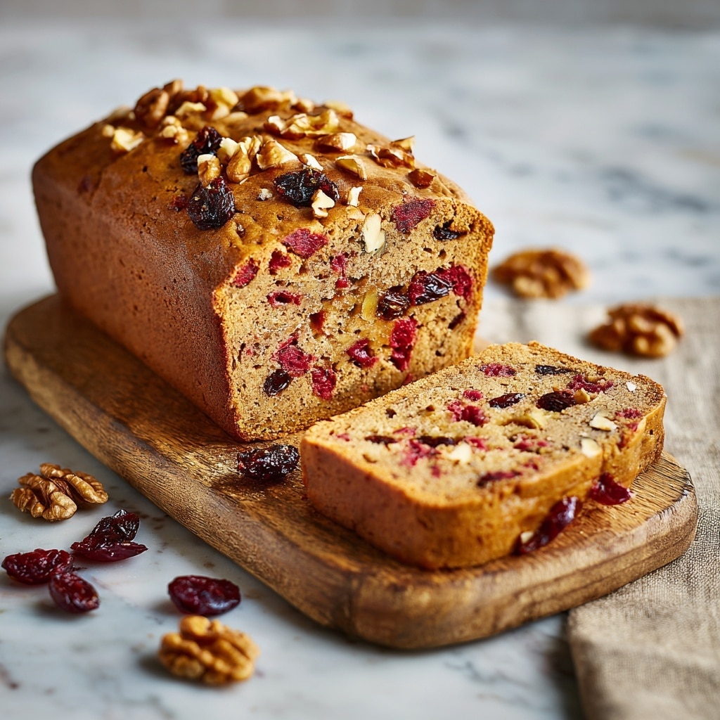 Cranberry Walnut Bread Recipe - Recipe Image