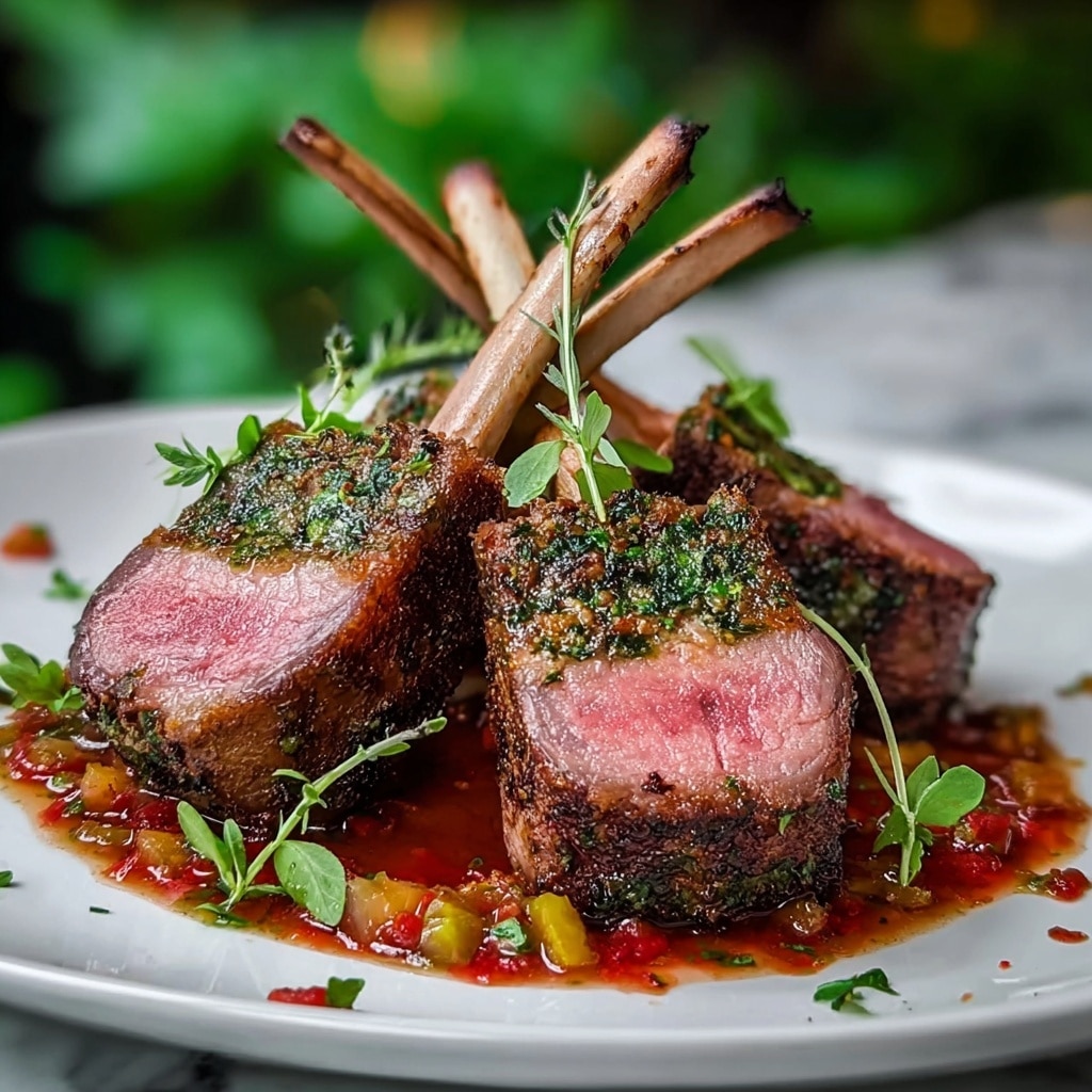 Herb-Crusted Rack of Lamb Recipe - Recipe Image