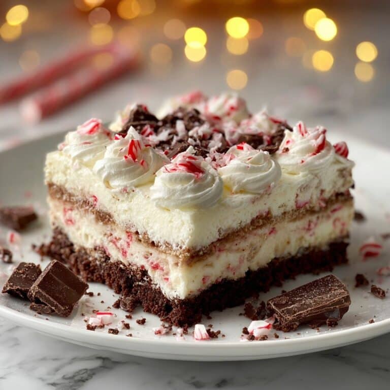 Chocolate Peppermint Lasagna Recipe