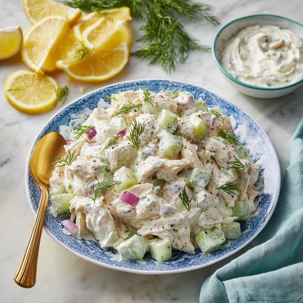 Tzatziki Chicken Salad Recipe