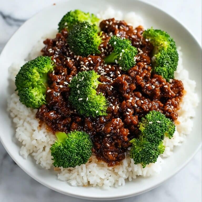 Honey Garlic Ground Beef and Broccoli Stir-Fry Recipe