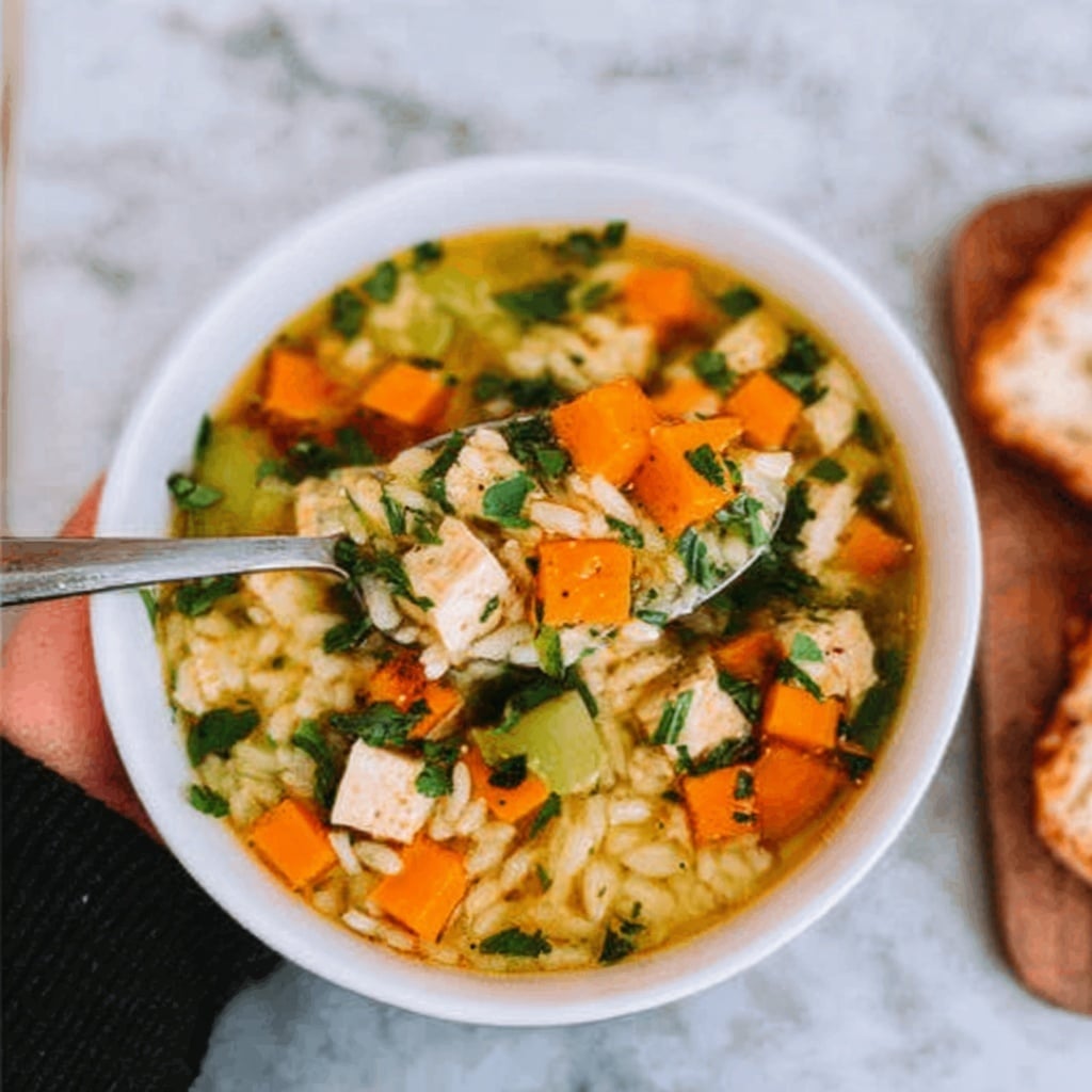 Turkey and Rice Soup Recipe - Recipe Image
