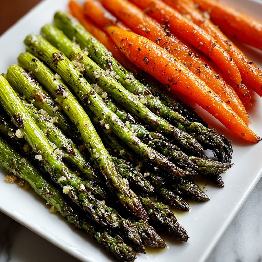 Roasted Asparagus and Carrots Recipe - Recipe Image